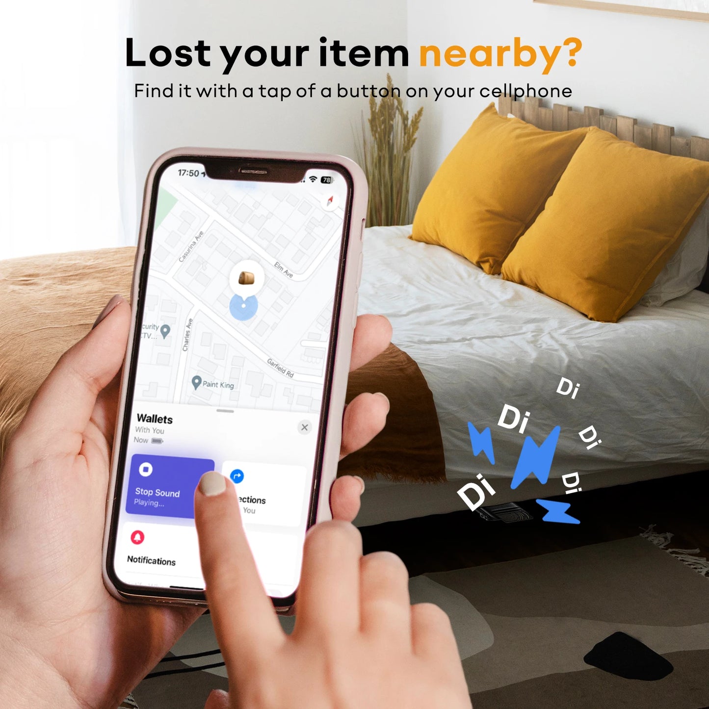 1Pcs Wallet Tracker Card 3 Years Long Battery Life Anti-lost Smart Card Location Tracking Tag for Apple Find My App Item Finder