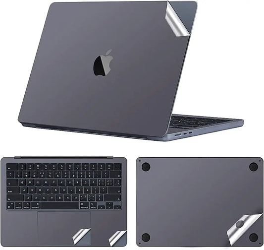 3-in-1 Laptop Cover Skin Sticker Decals Protective Palm Rest Touchpad Film For MacBook Air M3 A3113 2024 2022 13.6" M2 A2681 - covers4phones