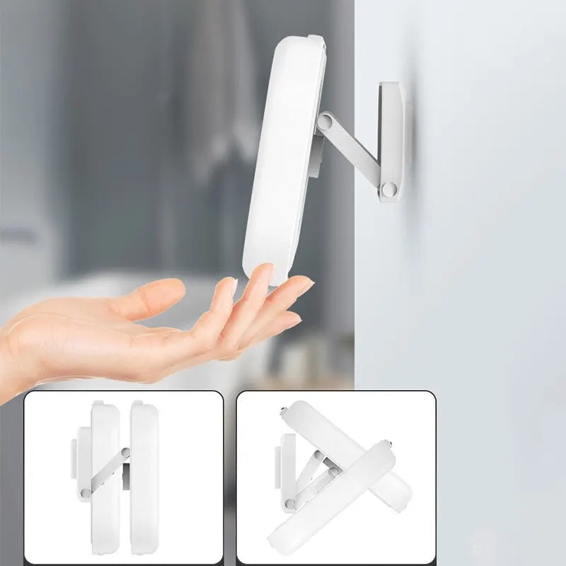 Waterproof Shower Phone Holder Rotation Angle Adjustable Telescoping Wall Mount Phone Holder for Bathroom Kitchen Bracket Stand - covers4phones