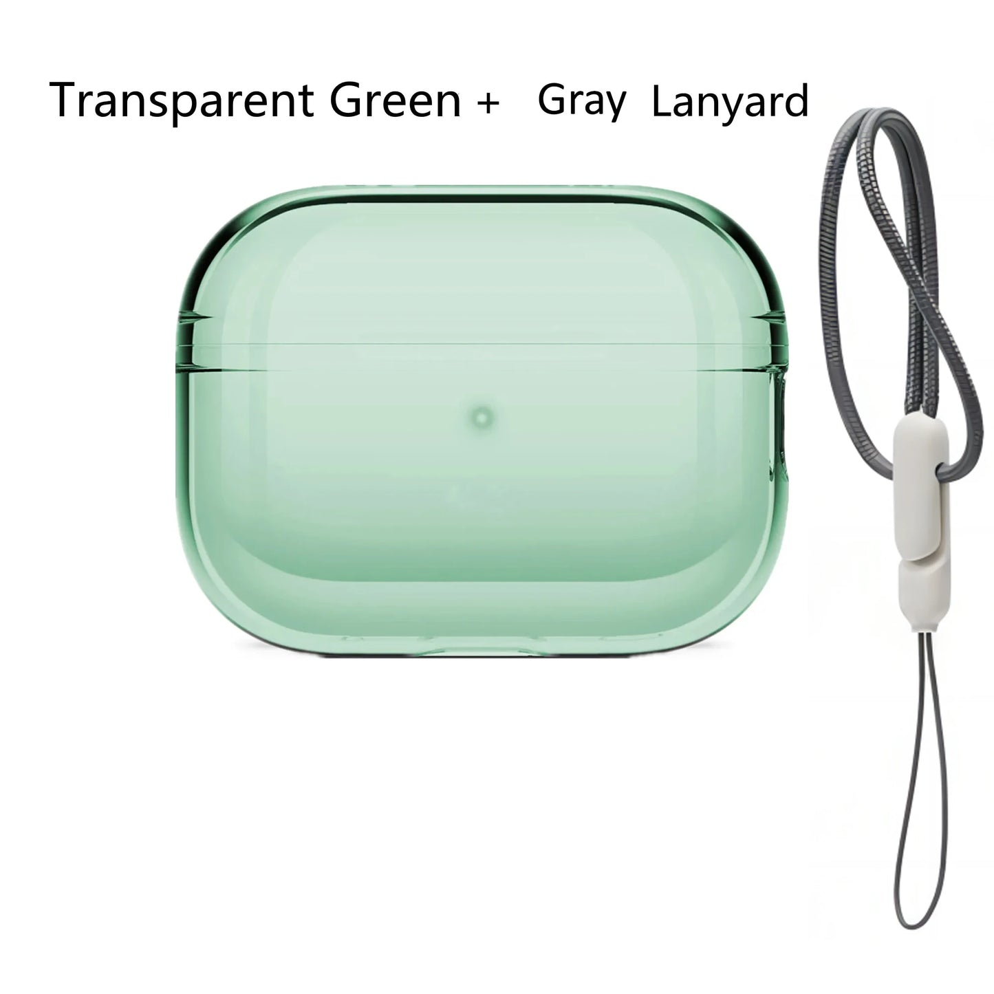 Transparent Protective Case Cover For Airpods Pro 2 TPU Soft Skin Shockproof Case Cover Designed for Airpods Pro2 Earbuds - covers4phones