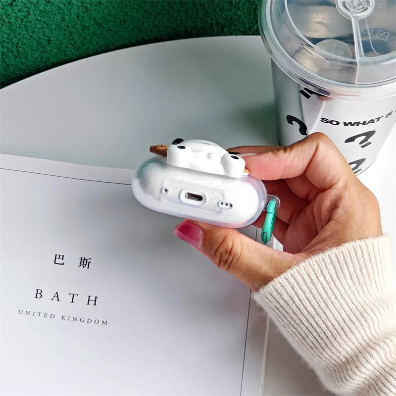 MINISO Pochacco For Apple Airpods Pro/Pro2 Wireless Bluetoot Headset Cover Airpods 1 2 3 Generation Earphone Protective Case