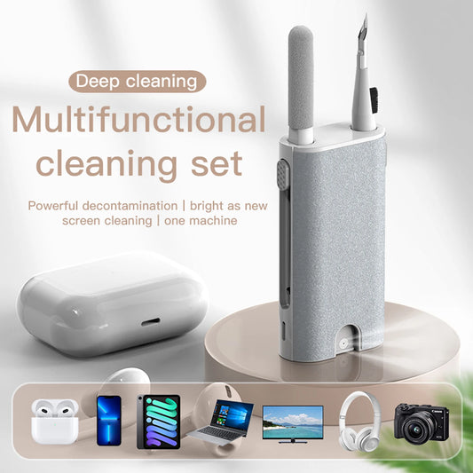 5 in 1 Earphone Cleaner Brush Kit Camera Phone Tablet Laptop TV Screen Cleaning Tools Headset Cleaning Pen For Airpod Pro 3 2 1 - covers4phones