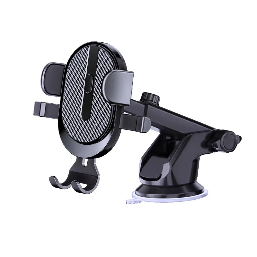 New Car Phone Holder Stand Mount Upgrade Auto Locking Universal Phone Holder with Hook Clip for Car Air Vent for iPhone Samsung - covers4phones