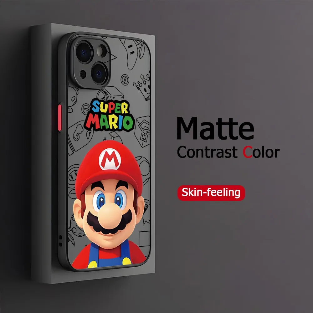 Hot Game M-Marioes Phone Case For Samsung Galaxy S25 S24 S23 S22 S21 S20 S10 FE Note20 Plus Ultra Lite 5G Back Cover - covers4phones