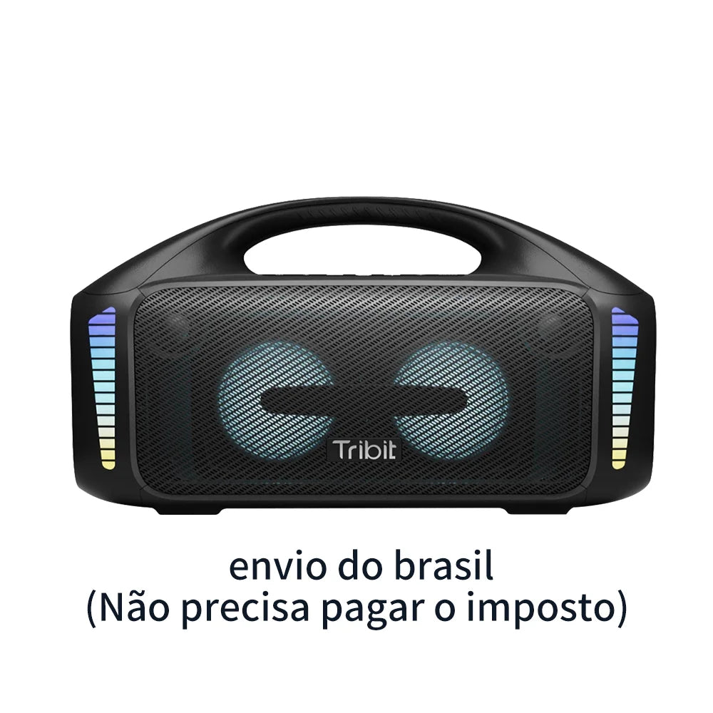 Tribit Portable Bluetooth Speaker 90W StormBox Blast Outdoor Wireless Speaker IPX7 Waterproof Party Camping Speaker 30H Playtime - covers4phones
