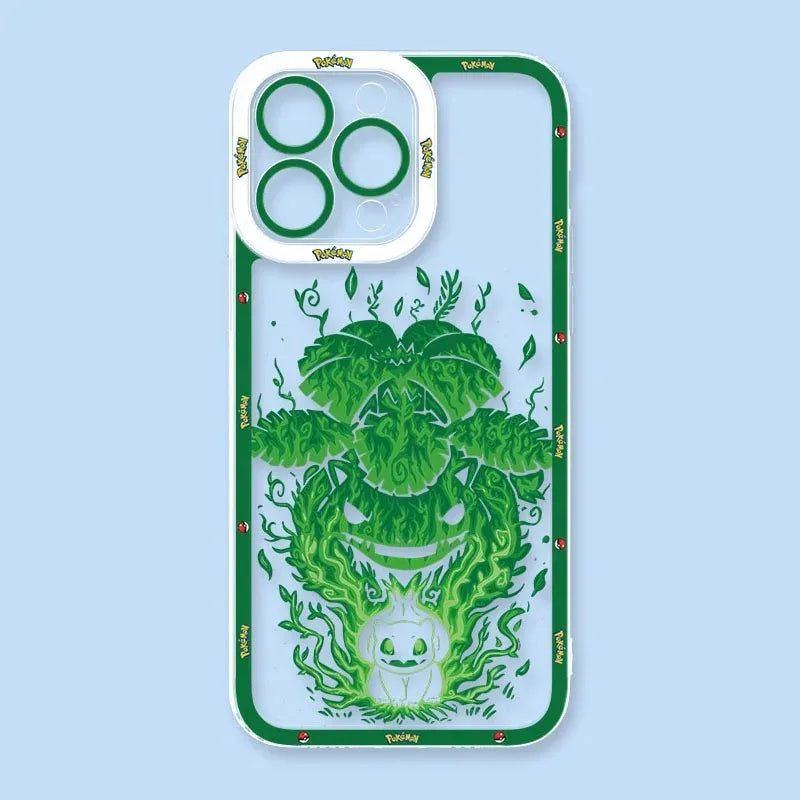 Anime P-Pokemon Soft Silicone Case For Samsung Galaxy S24 S23 S22 Ultra S21 S20 FE Note 20 10 Plus A15 A25 A35 A55 Clear Cover - covers4phones