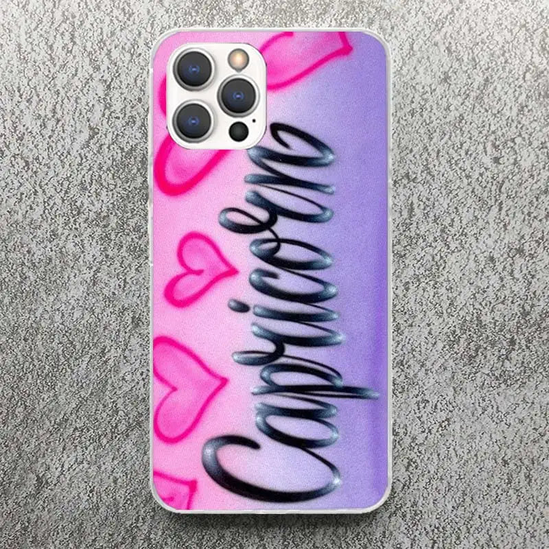 Aries Leo Libra Pisces Virgo Capricorn Phone Case For Apple iPhone 16 15 14 13 12 11 Pro Max Mini XS XR X 7 Plus 8 + SE Soft Sil - covers4phones