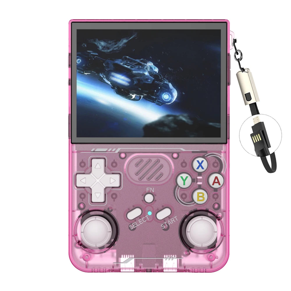 R36S updated R36XX Retro Handheld Game Console Linux ARKOS 3.5Inch IPS Screen Portable Pocket Video Player  Wi-Fi Games Kid Gift