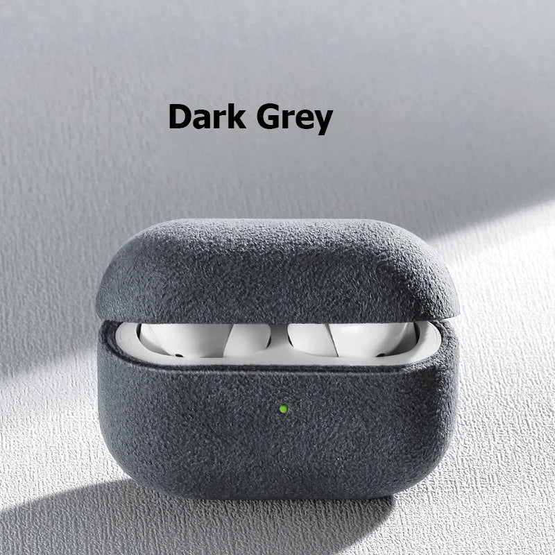 Italian Alcantara Case For Apple AirPods Pro 2 Luxury Leather Protective Cover for AirPods Pro 2nd Generation Earphone Cases