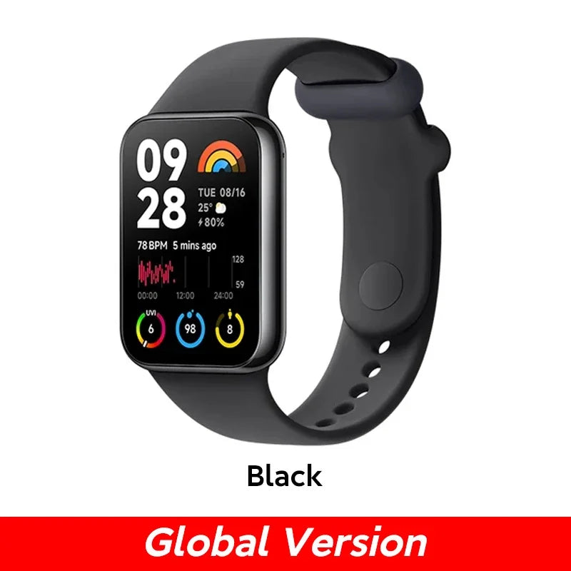 Xiaomi Mi Band 8 Pro Global Version Smart Wristband1.74" Color Square AMOLED GNSS Blood Oxygen Heart Rate Monitor Bluetooth 5.3 - covers4phones