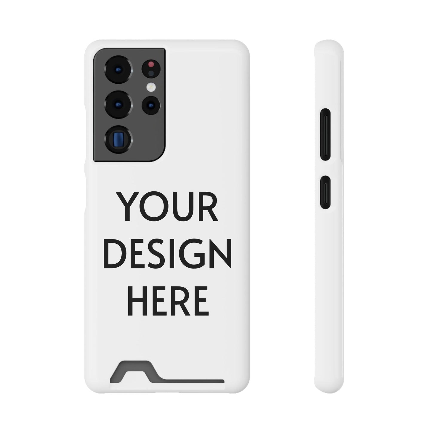 Custom Phone Case with Card Holder for Samsung – Premium Protection, Slim Design, Convenient Storage for Cards and Cash - covers4phones