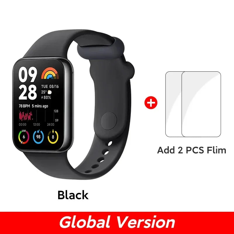 Xiaomi Mi Band 8 Pro Global Version Smart Wristband1.74" Color Square AMOLED GNSS Blood Oxygen Heart Rate Monitor Bluetooth 5.3 - covers4phones