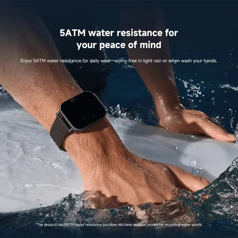 【Brand+】Global Version Xiaomi Redmi Watch 5 Active 2'' Display Up to 18 days of battery life 140+ Workout Modes Bluetooth