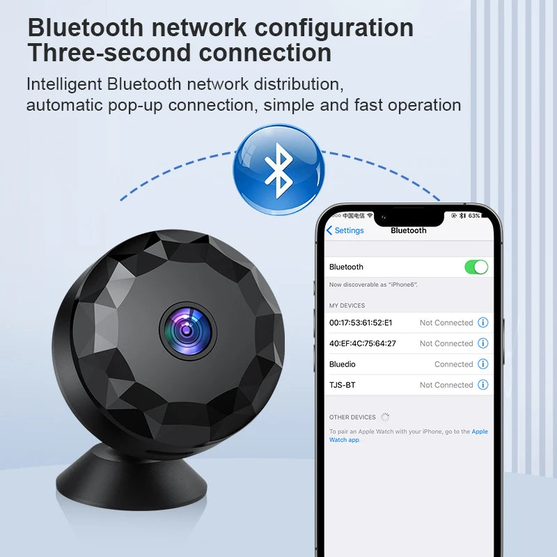 Surveillance Camera Wifi Wireless Remote Home High-definition Infrared Night Vision Pet No Need To Plug In Mini Camera