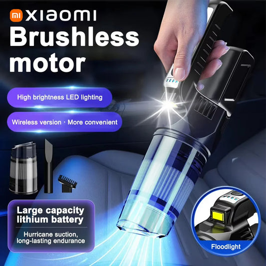 Xiaomi Wireless Vacuum Cleaner Charging Strong Suction Power For Home Car Handheld Carpet Window Crevice Groove Vacuum Cleaner