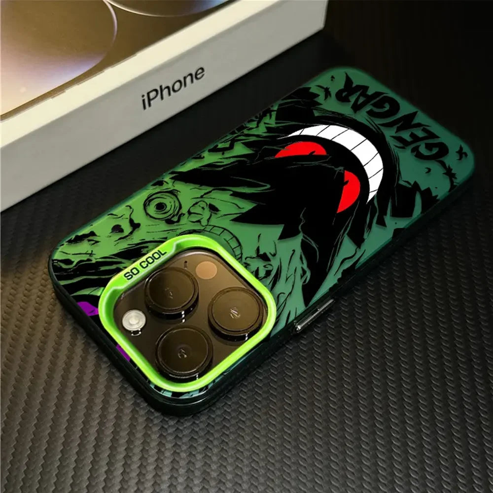 Anime Gengar Phone Case for Samsung Galaxy S25 S24 S23 S22 S21 S20 Note20 FE Ultra Plus 4G 5G Anti Fall Matte Back Cover