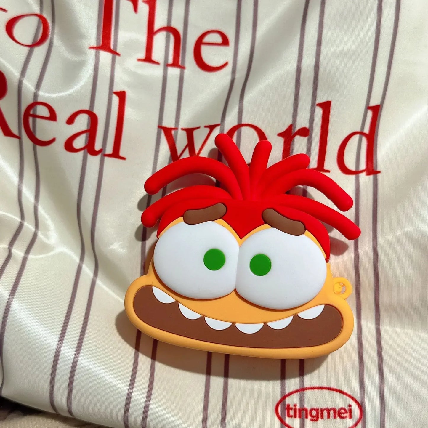 Inside Out 3D Cartoon Protective Earphone Silicone Cover For Airpods 4 Case 2024/Airpod 4 Case For Kids Girls Boys Women - covers4phones