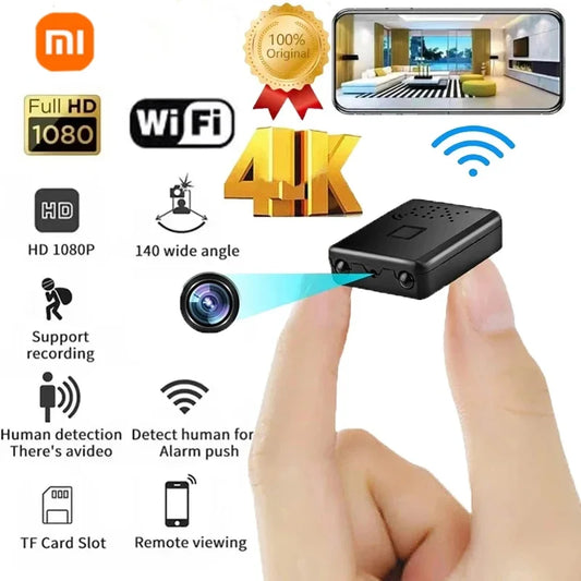 Xiaomi Mini Camera Full HD 4K WiFi 5G Night Vision Remote Security Monitoring Home Protection Waterproof Video Recorder - covers4phones