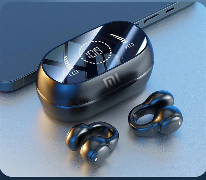 XIAOMI M47 Wireless Earbuds Bluetooth Headset Charging Noise Reduction Earphones Bone Conduction Headphones Sport With Mic free - covers4phones