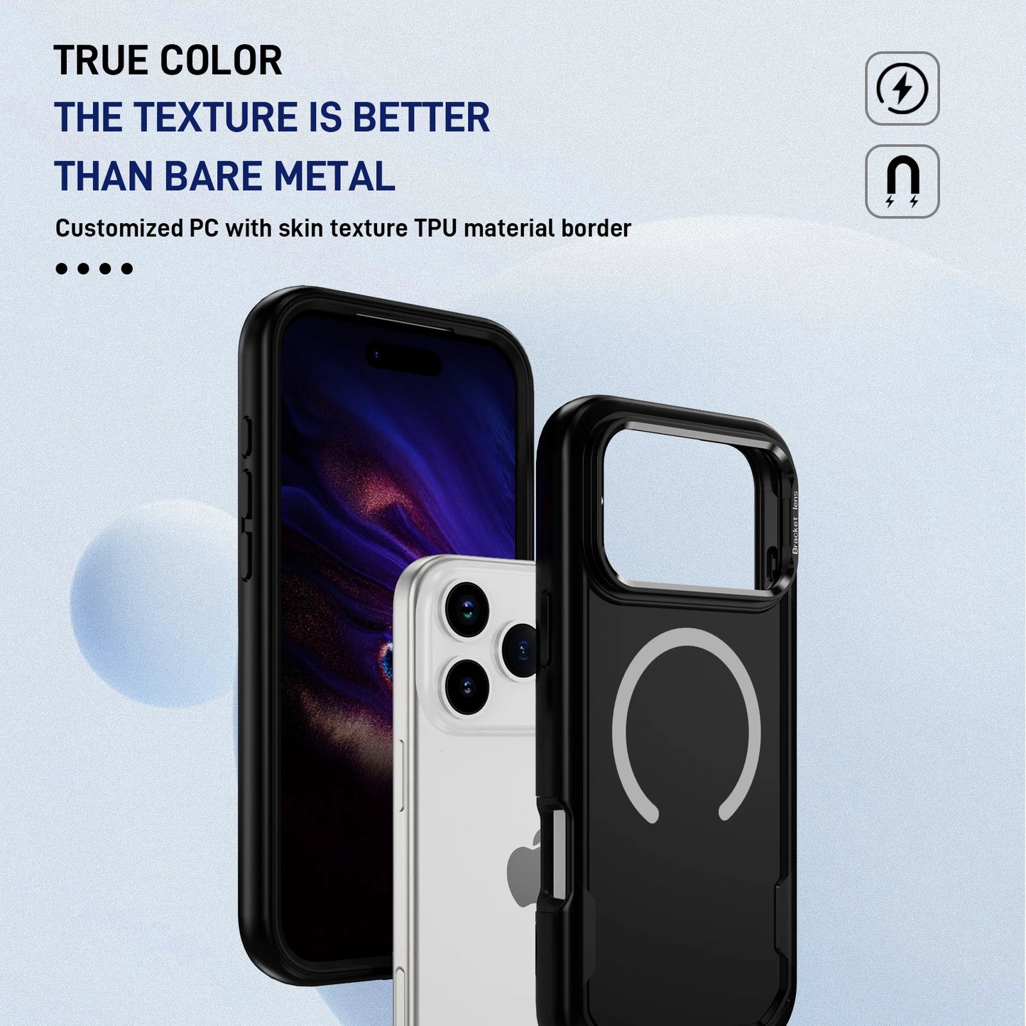 Case For iPhone 17 Pro Max 16 Pro 15 Pro Max 14 13 12 Magsafe Magnetic Camera Protective Full Body Shockproof Protective Covers