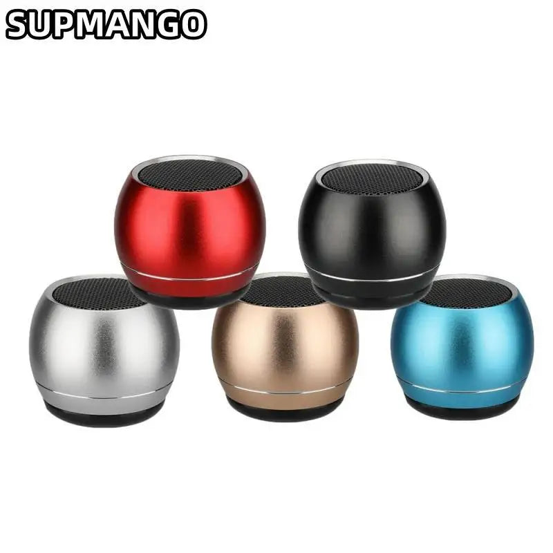 U3 TWS Interconnect Portable Mini Wireless Stereo Speaker Bluetooth Gun Metal Heavy Subwoofer Outdoor Speaker - covers4phones