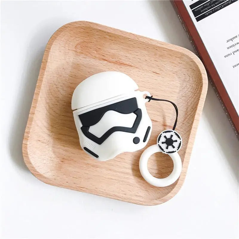 3D Cartoon Silicone Case for Airpods 1 2 3 Pro Wireless Earphone Protective Cover for Airpods Pro2 with Hook - covers4phones
