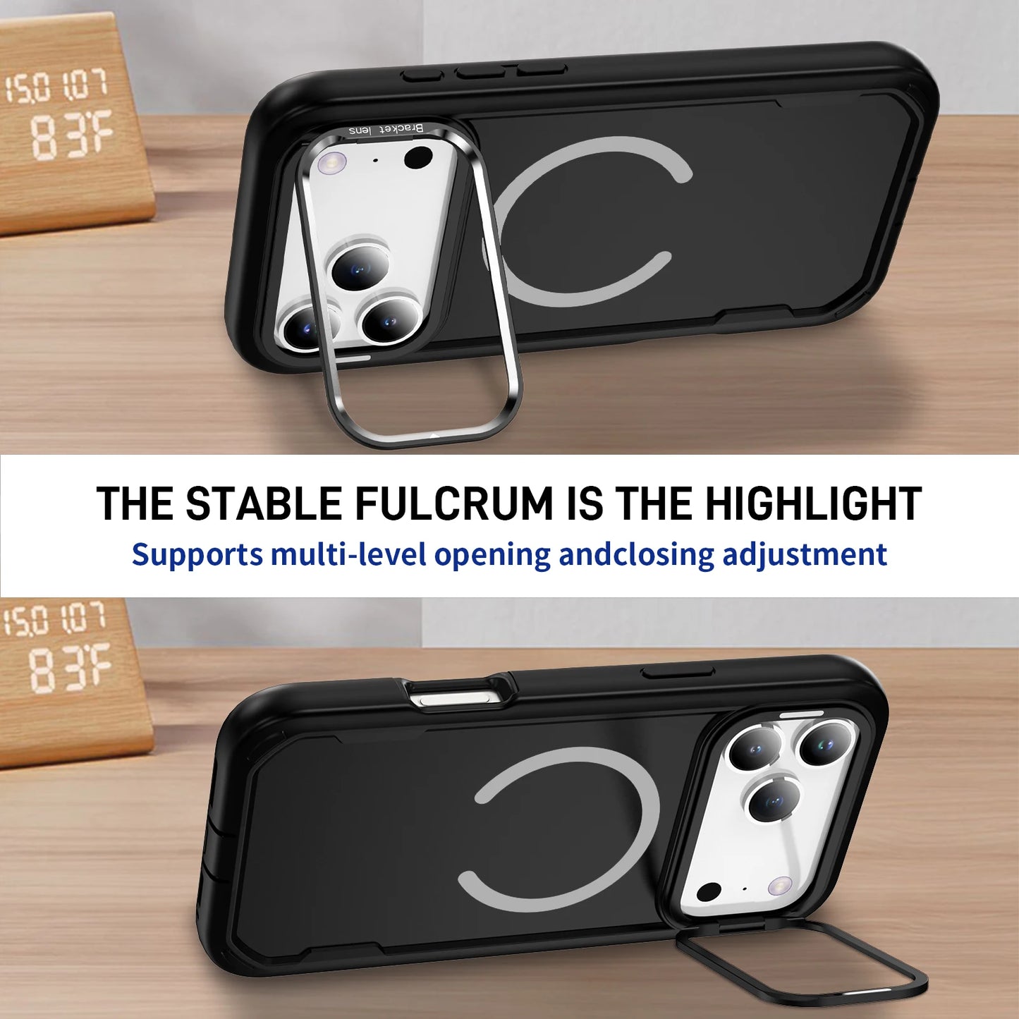 Case For iPhone 17 Pro Max 16 Pro 15 Pro Max 14 13 12 Magsafe Magnetic Camera Protective Full Body Shockproof Protective Covers