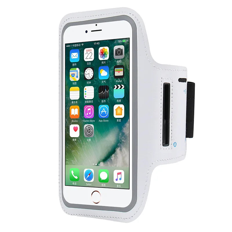 4.7-7 inch Outdoor Sports Armband Case Phone Holder For iPhone Samsung Xiaomi Huawei Gym Running Mobile Phone Bag Arm Band Case - covers4phones