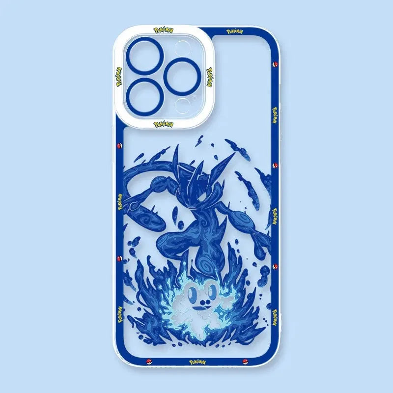 Anime P-Pokemon Soft Silicone Case For Samsung Galaxy S24 S23 S22 Ultra S21 S20 FE Note 20 10 Plus A15 A25 A35 A55 Clear Cover - covers4phones