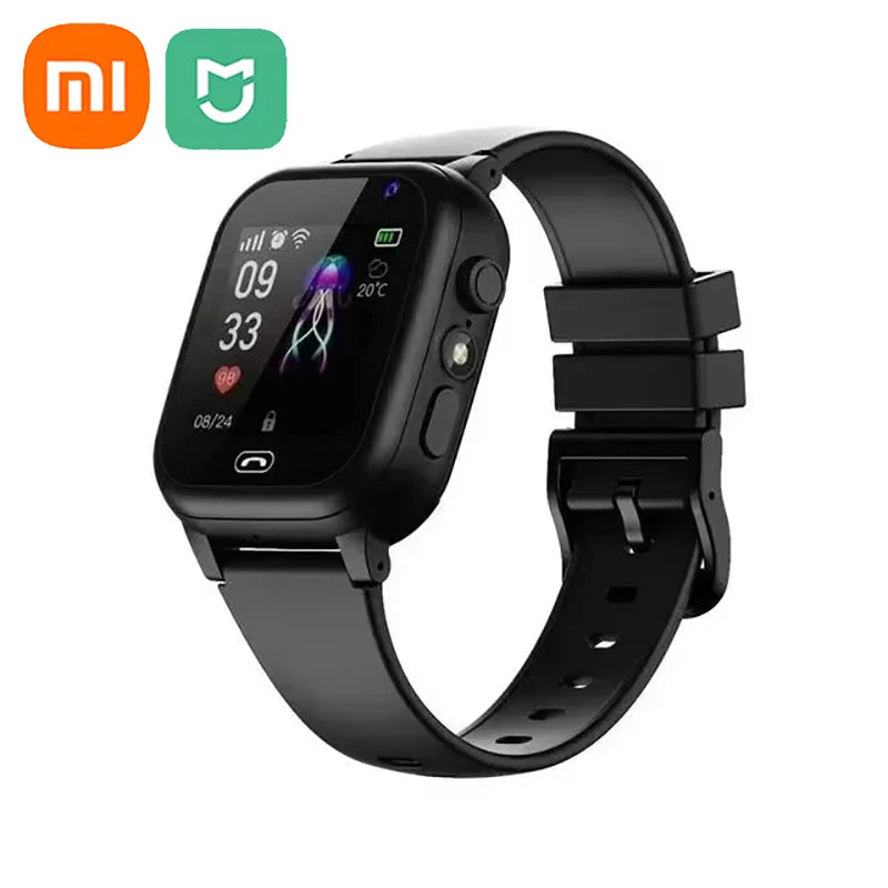 Xiaomi MIJIA Kids 4G Smart Watch SOS GPS Location Sim Card Call Child SmartWatch Camera Waterproof Watch For Boys Girls Present - covers4phones