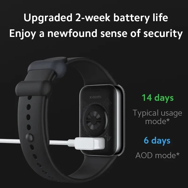 Xiaomi Mi Band 8 Pro Global Version Smart Wristband1.74" Color Square AMOLED GNSS Blood Oxygen Heart Rate Monitor Bluetooth 5.3 - covers4phones