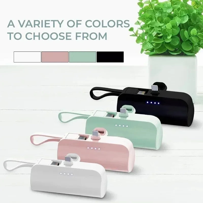 20000mAh Mini Power Bank External Battery Plug Play Power Bank Fast Charging For iPhone Samsung Huawei Xiaomi Portable Powerbank