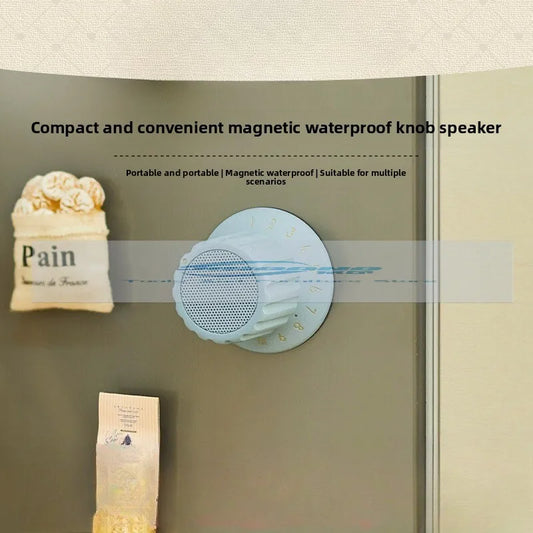 BRUNO Bluetooth audio, magnetic suction and waterproof speaker, high sound quality home mini wireless player