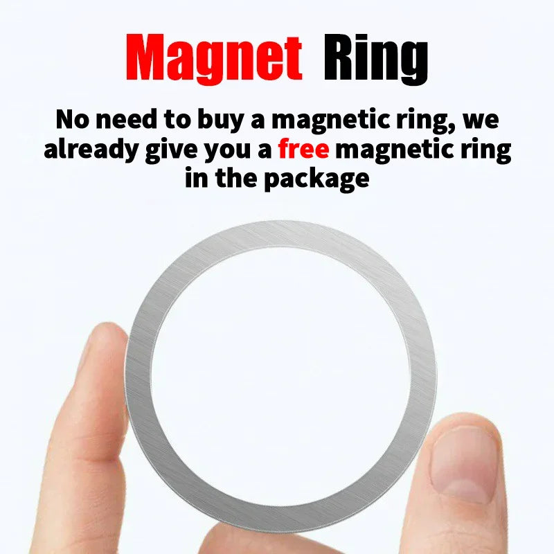 Wireless Power Bank Magnetic 100000mAh Portable Powerbank Type C Fast Charger For iPhone Xiaomi Samsung All Magsafe Series Phone - covers4phones