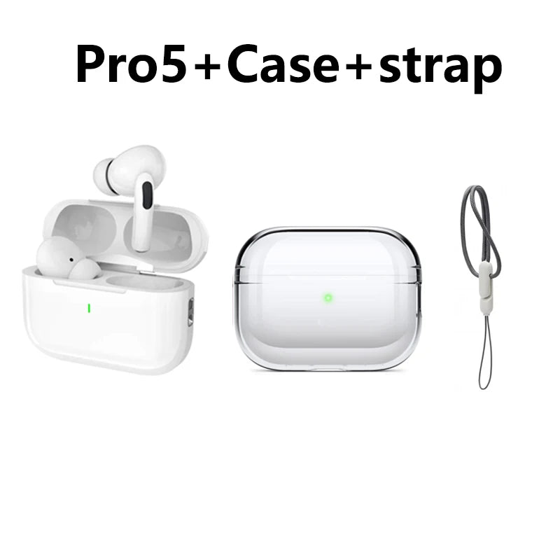 Wireless Earphones Pro 5 TWS Max Bluetooth Sport Earbuds In Ear Noise Cancelling Headset For iPhone Android Headphone