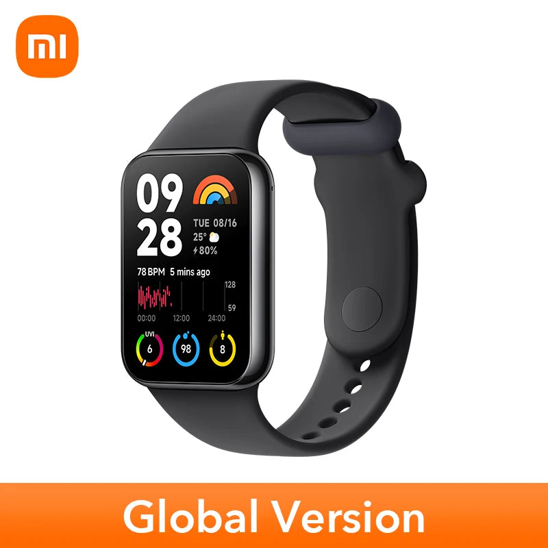 World Premiere Global Version Xiaomi Smart Band 8 Pro 1.74” AMOLED display Built-in Up to 14-day battery life Smart Band - covers4phones
