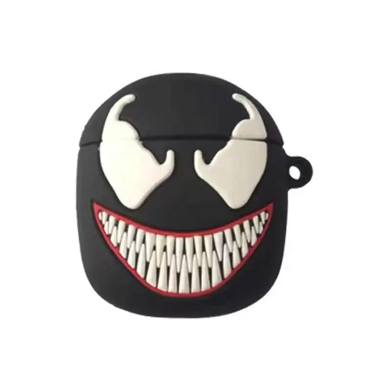 3D Cartoon Silicone Case for Airpods 1 2 3 Pro Wireless Earphone Protective Cover for Airpods Pro2 with Hook - covers4phones