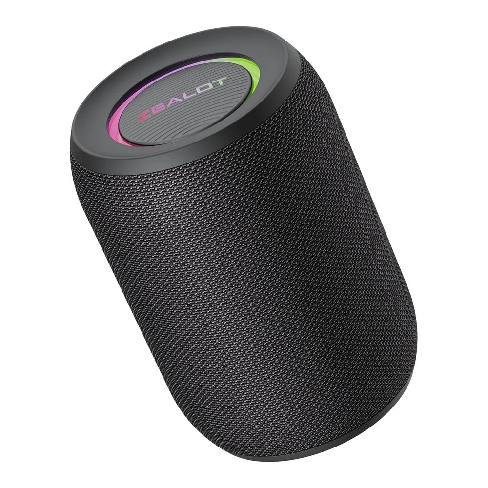 Zealot-S32PRO Powerful Bluetooth Speaker, Bass Wireless, LED Light, Outdoor Speakers, Subwoofer, Waterproof Sound Box Support - covers4phones