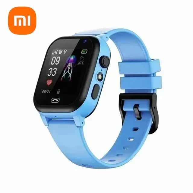 Xiaomi Kids 4G Smart Watch SOS GPS Location Video Call Sim Card Child SmartWatch Camera Waterproof Upgrade Watch For Boys Girls - covers4phones