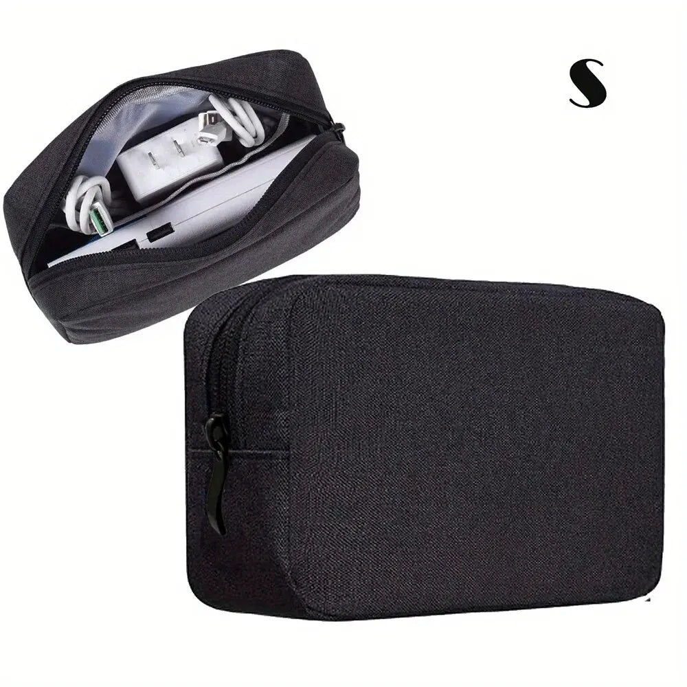 Storage Bag Cable Cord Organizer Travel Bag Small Electronics SD Card Power Bank Storage Bag - covers4phones