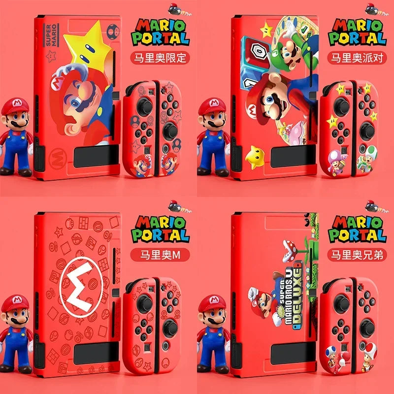 Cartoon Super Mario Protective Cover for Nintendo Switch Soft Case Shell Console Anti-fall Shockproof Anti-fingerprint Case New - covers4phones