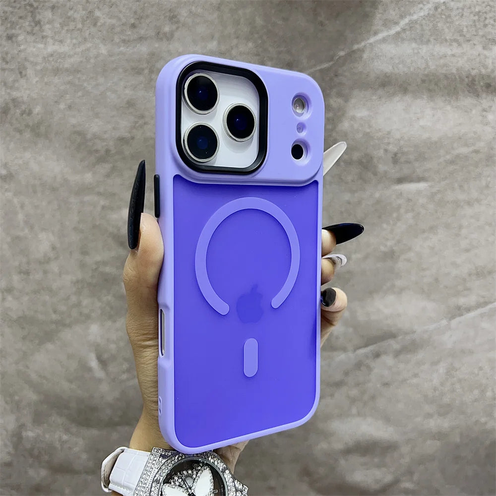 Matte Translucent Frosted Shockproof Magnetic Phone Case For iPhone 17 Air 16 15 14 13 12 17 Pro Max Magsafe Must-Haves Cover