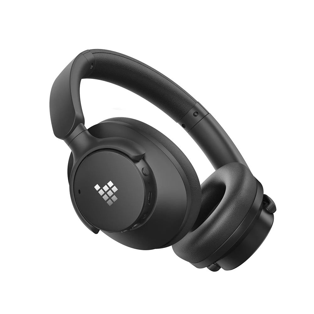 Tronsmart Sounfii Q20 Headphones Bluetooth Headset with Active Noise Cancellation, 50H Playtime, App Control, Dual Audio Mode - covers4phones