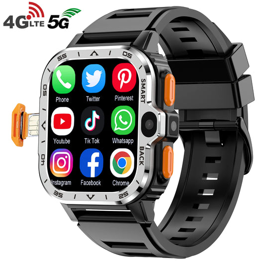Valdus PGD Android Smart Watch Men GPS 16G/64G ROM Storage HD Dual Camera NFC 2G 4G SIM Card WIFI Wireless Fast Internet Access - covers4phones