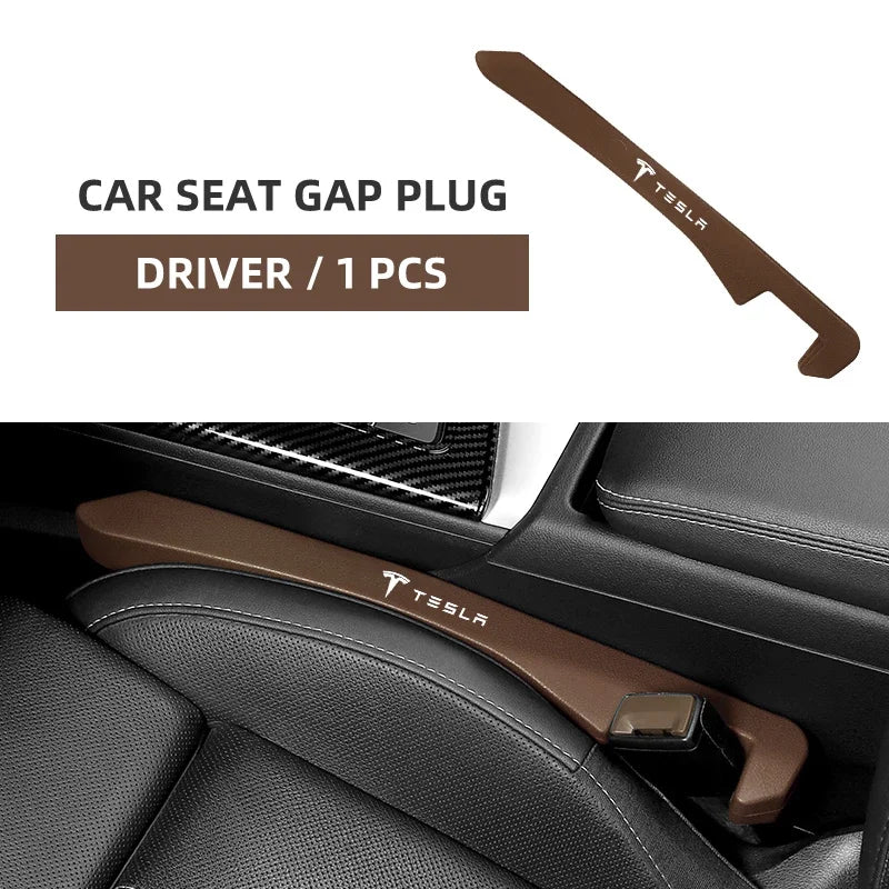 1pcs Car Seat Side Filling Strip Gap Car Interior Decoration Supplies for Tesla Model 3 2022 X S Cc3 Cybertruck 2021 Y Juguete