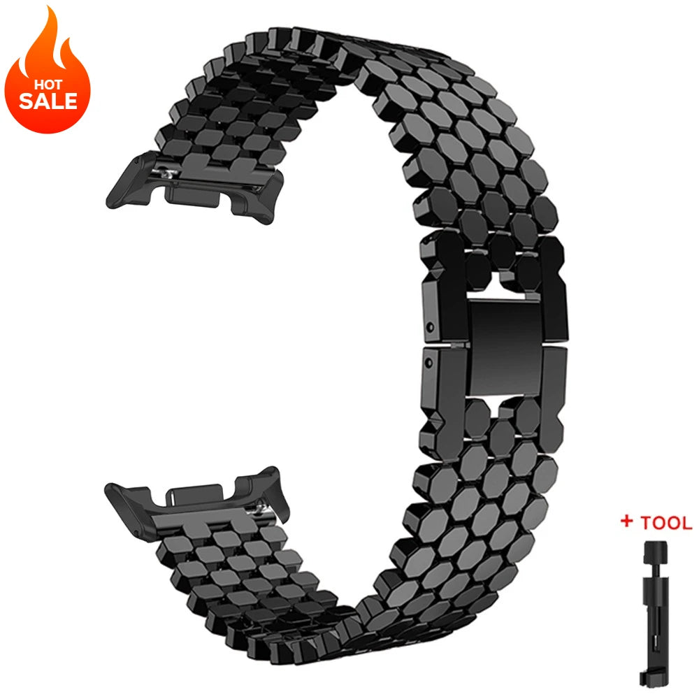 Metal Alloy Bracelet for Samsung Galaxy Watch 8 Classic 46mm 8 40mm 44mm Ultra 2025 47mm Women Strap for Galaxy Watch Wristband