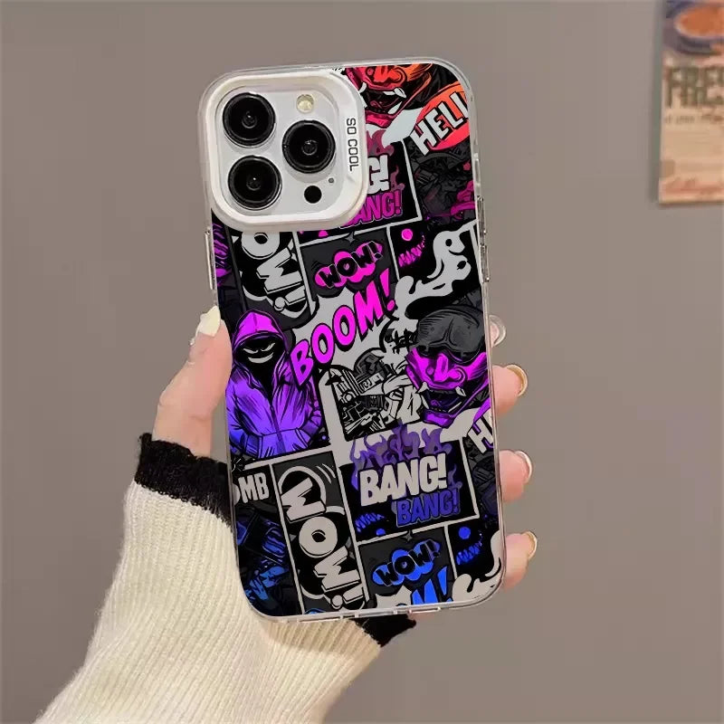 For Funda iphone 16 15 14 13 12 11 Pro 16Pro 14Pro 13Pro Max X XS Max XR SE 2020 2022 7 8 Plus iphone15 Apple Phone Case Cover - covers4phones