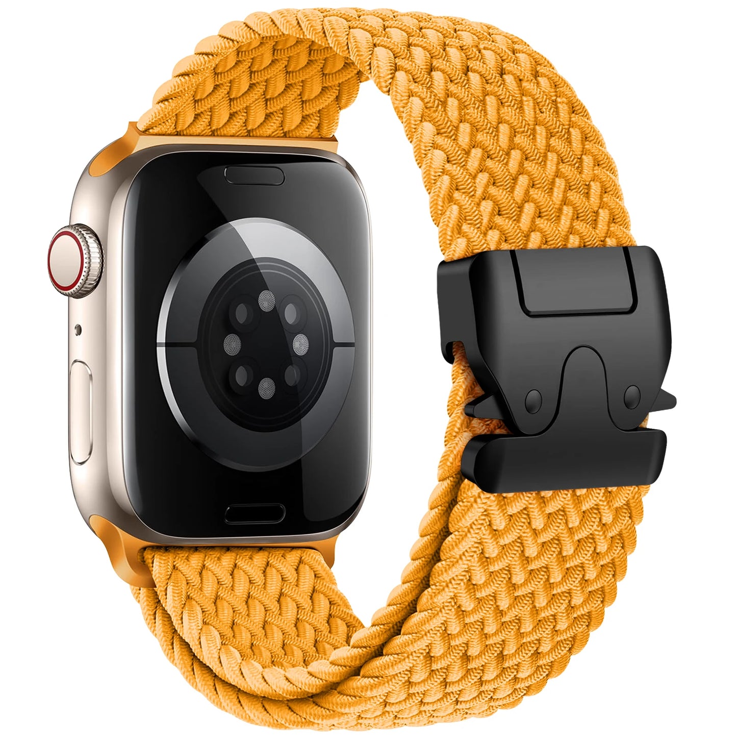 Braided Band For Apple Watch Straps 40 mm 44mm 46mm 42mm 49mm 45mm 41mm 38mm Bracelet IWatch Series 10 SE 9 8 7 6 Ultra 2 bands - covers4phones
