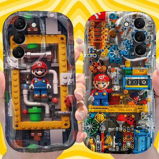 Cartoon Mushroom Case for Samsung Galaxy S25 S24 S23 S22 S21 Ultra Plus S20 FE A73 A72 A71 A56 A55 A54 5G A52 A52S A51 4G Cover
