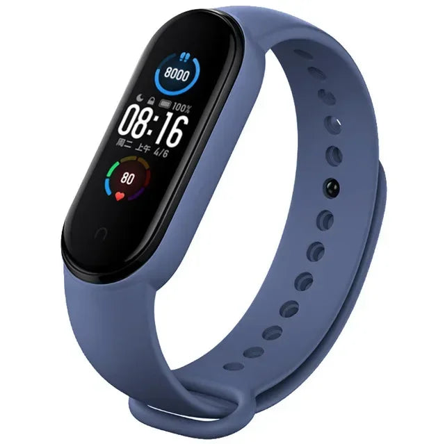Watch Strap For Xiaomi Mi Band 7 6 5 4 3 Wristband Silicone Bracelet Wrist Straps MiBand 3/4 band5 band6 Smartwatch Accessories - covers4phones